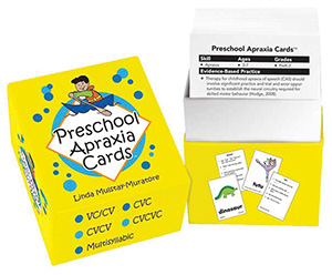 Preschool Apraxia Cards